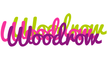 Woodrow flowers logo