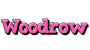 Woodrow girlish logo