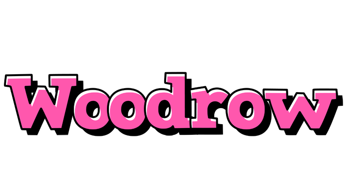 Woodrow girlish logo