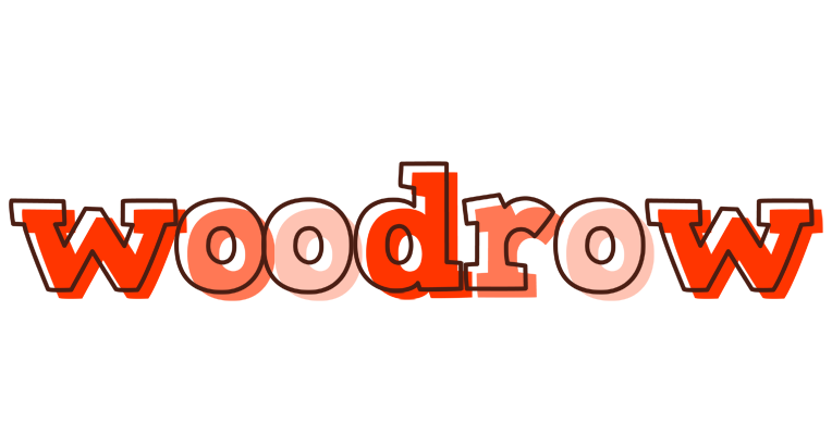 Woodrow paint logo