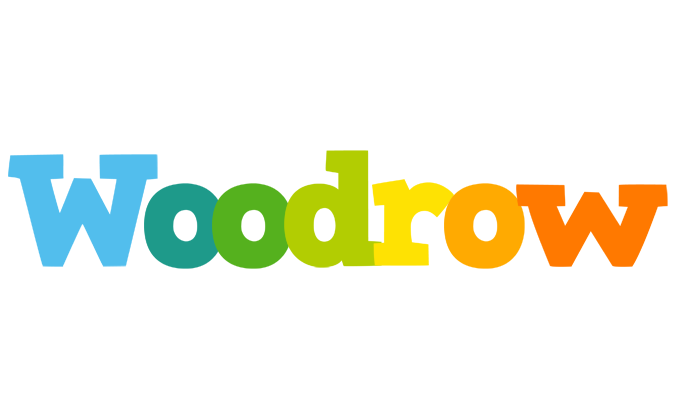 Woodrow rainbows logo