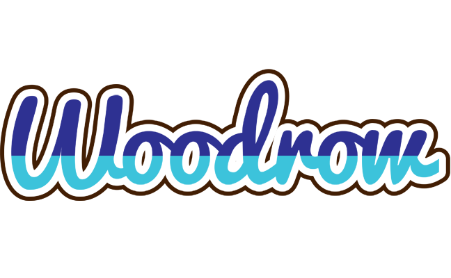 Woodrow raining logo