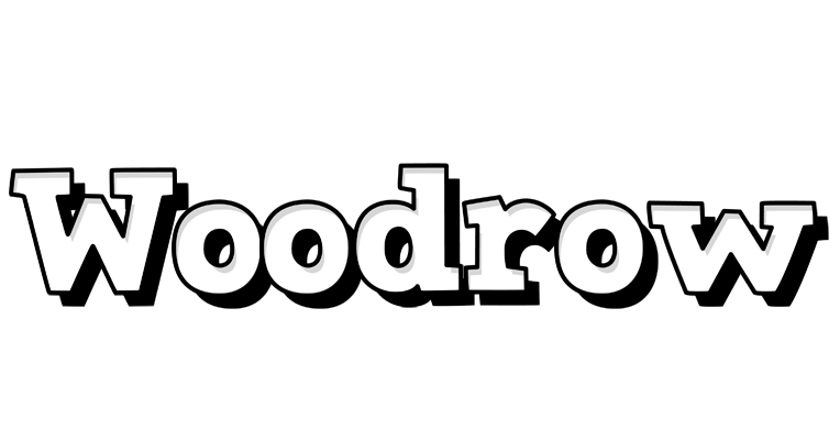 Woodrow snowing logo