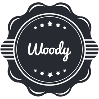 Woody badge logo