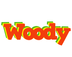 Woody bbq logo