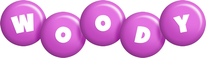 Woody candy-purple logo