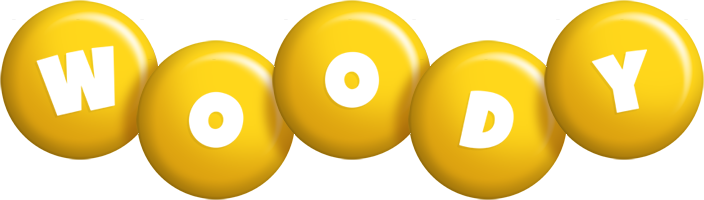 Woody candy-yellow logo