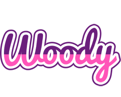 Woody cheerful logo