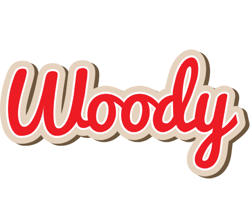 Woody chocolate logo