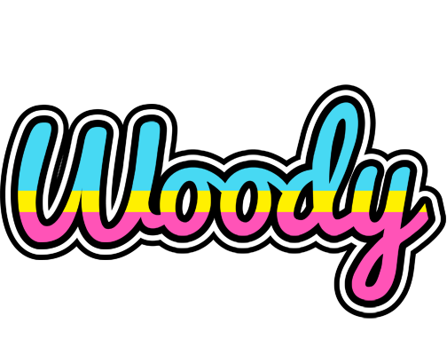 Woody circus logo