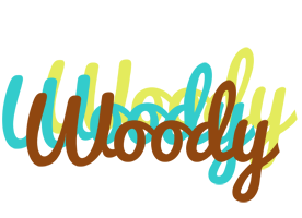 Woody cupcake logo