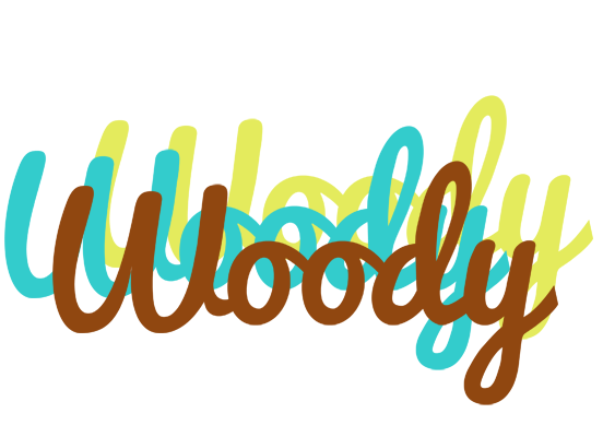Woody cupcake logo