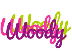 Woody flowers logo