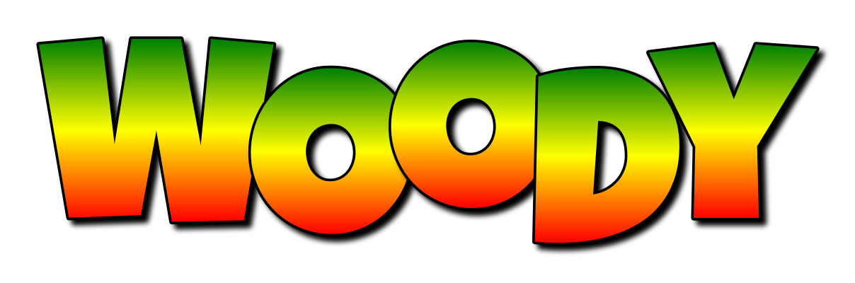 Woody mango logo