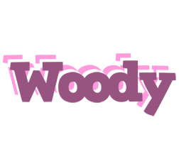 Woody relaxing logo