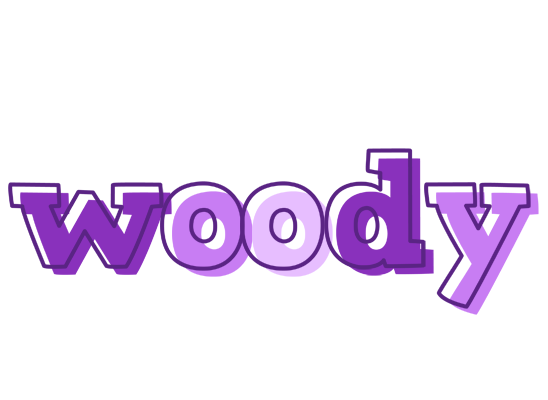 Woody sensual logo