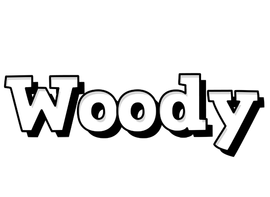 Woody snowing logo