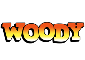 Woody sunset logo