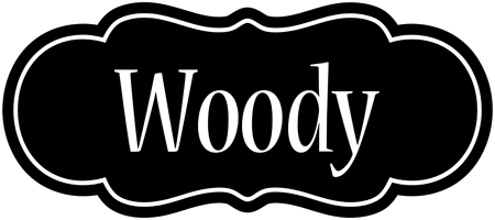 Woody welcome logo