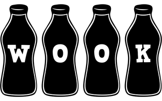 Wook bottle logo