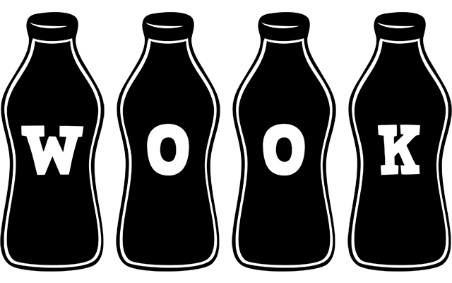 Wook bottle logo