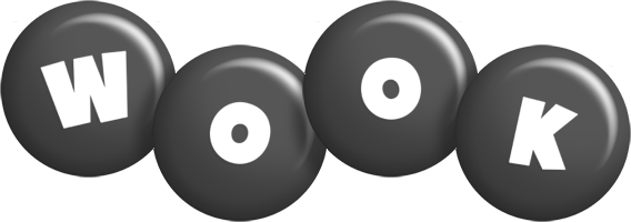 Wook candy-black logo