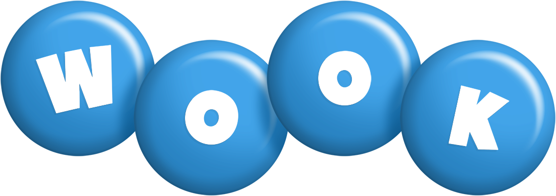 Wook candy-blue logo