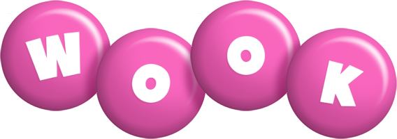 Wook candy-pink logo