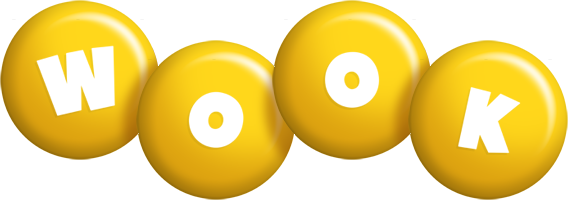 Wook candy-yellow logo
