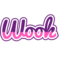 Wook cheerful logo