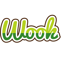 Wook golfing logo