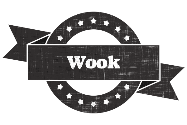 Wook grunge logo