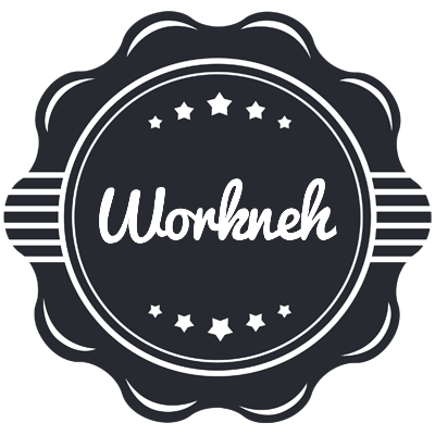 Workneh badge logo