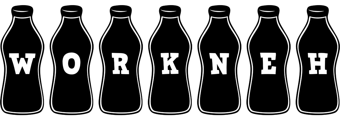 Workneh bottle logo