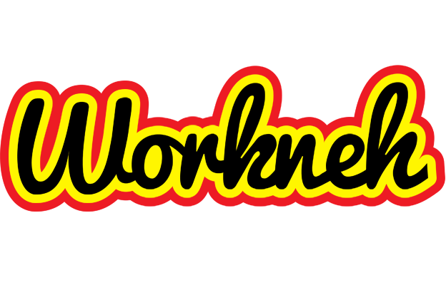 Workneh flaming logo