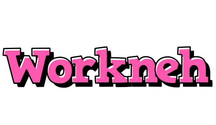 Workneh girlish logo