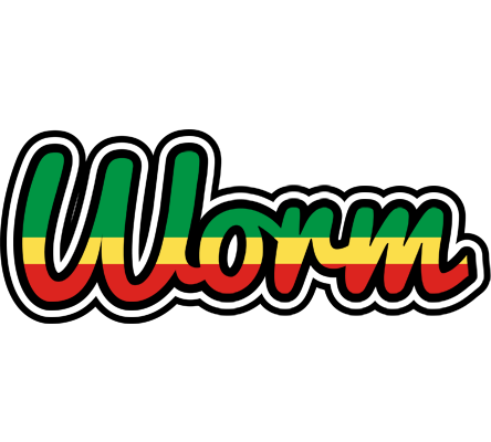 Worm african logo