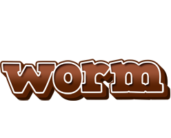 Worm brownie logo