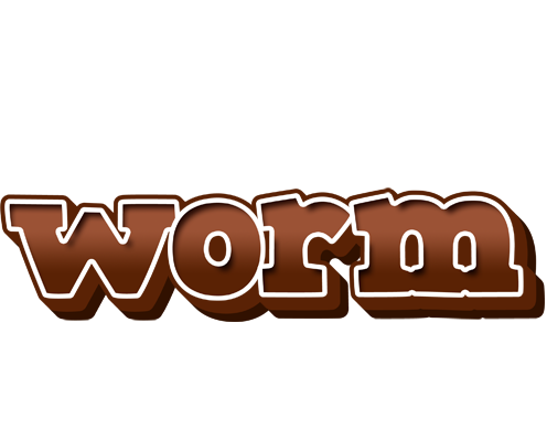 Worm brownie logo