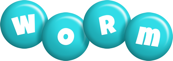 Worm candy-azur logo