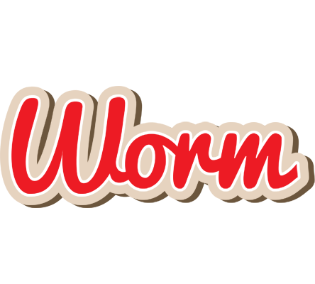 Worm chocolate logo