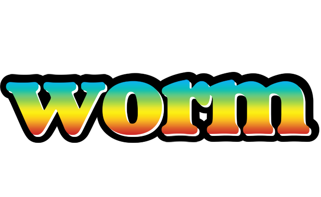 Worm color logo