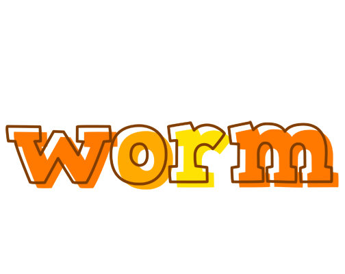 Worm desert logo