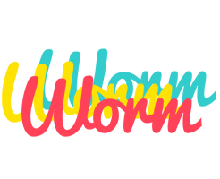 Worm disco logo