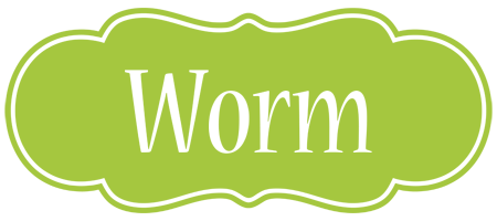 Worm family logo