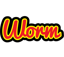 Worm fireman logo