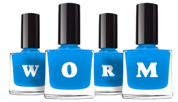 Worm glossy logo