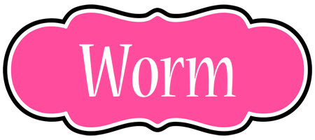 Worm invitation logo