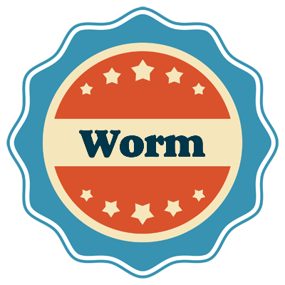 Worm labels logo