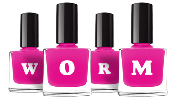 Worm nails logo